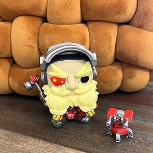 Funko Pop! Games: Overwatch Torbjorn #350 Vinyl Figure W/ Turret NO BOX